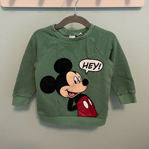 H&M Disney Mickey Mouse Sweatshirt